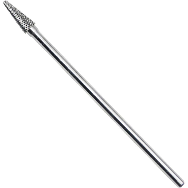 SL-3L6 Taper Shape with Radius End Overlength Tungsten Carbide Burr Rotary File